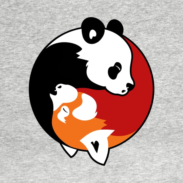 Yin Yang Pandas by marieltoigo